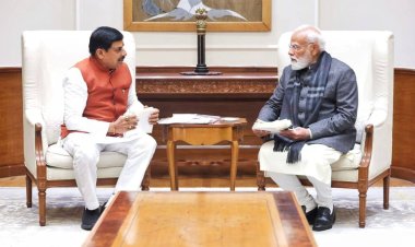 प्रधानमंत्री मोदी से मुख्यमंत्री डॉ. यादव की मुलाकात गाडरवारा पावर प्लांट के विस्तार के लिए भूमि-पूजन का दिया निमंत्रण