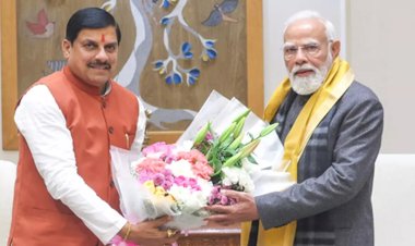 पीएम मोदी से मिले सीएम डॉ मोहन यादव, सरकार की 2 साल की उपलब्धियां बताई