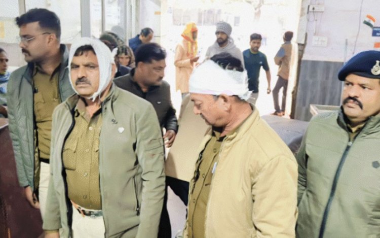 गुना में पुलिस पर हमला: कॉन्स्टेबल को बनाया बंधक, ASI सहित चार पुलिसकर्मी घायल