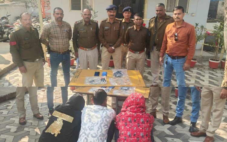 भोपाल : मिसरोद पुलिस ने सूने मकानों में चोरी करने वाले गिरोह का किया पर्दाफाश, 15 लाख की ज्वेलरी और सामान बरामद
