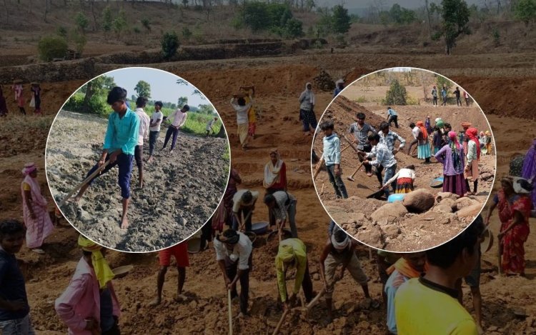 मनरेगा में मनमानी: बच्चों से कराई जा रही मजदूरी, अधिकारियों की आंखें बंद