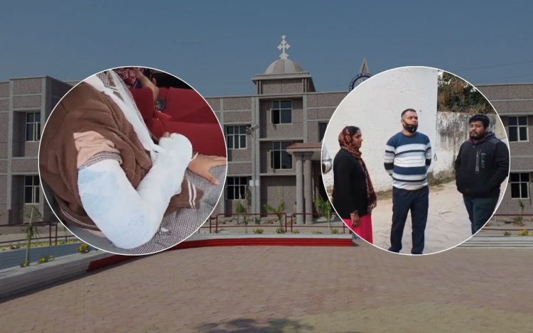 सतनाः क्रिस्टकुला स्कूल में 8 वर्षीय बच्चे का हाथ टूटने की घटना, स्कूल प्रबंधन पर गंभीर आरोप