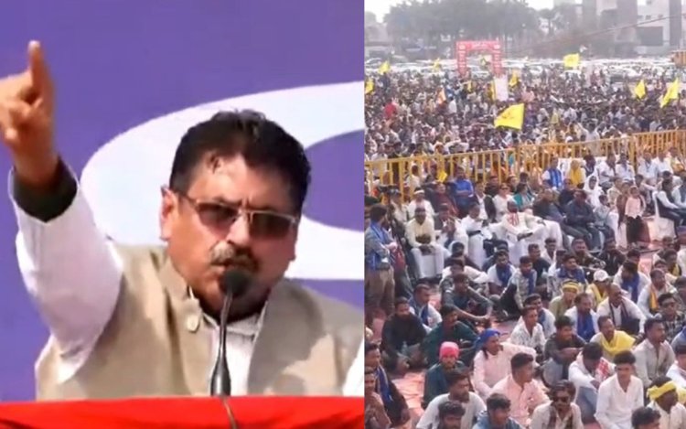 भोपाल में SC-ST-OBC का महासम्मेलन: IAS संतोष वर्मा का किया समर्थन, आरडी प्रजापति की कथावाचकों पर अभद्र टिप्पणी