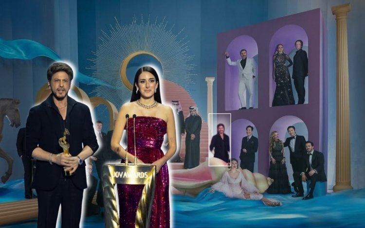 जॉय अवॉर्ड्स 2026 में किंग खान का जलवा, ऑल-ब्लैक लुक में छाए