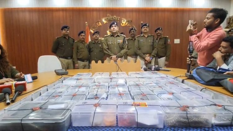 कोलारस में 1.53 करोड़ों की चोरी का खुलासा, 46 किलो चांदी और सोने के आभूषण बरामद