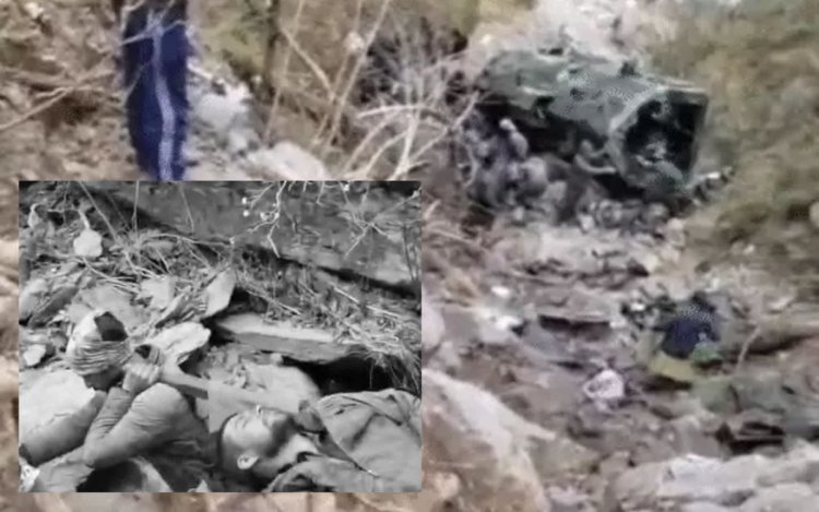जम्मू-कश्मीर: डोडा में सेना की गाड़ी खाई में गिरी, 10 जवान शहीद, 11 घायल किए गए एयरलिफ्ट