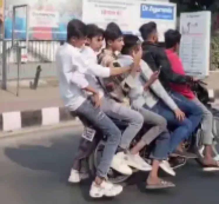 भोपाल: VIP रोड पर ट्रैफिक नियमों की खुलेआम उड़ी धज्जियां