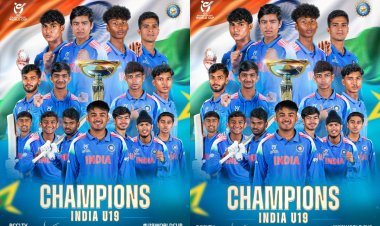 U-19 वर्ल्ड कप: भारत छठी बार बना वर्ल्ड चैंपियन, फाइनल में इंग्लैंड को 100 रन से हराया, वैभव सूर्यवंशी ने खेली तूफानी पारी