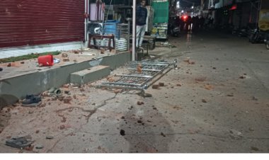 जबलपुर में दुर्गा मंदिर में तोड़फोड़ दो पक्षों में मारपीट-पथराव