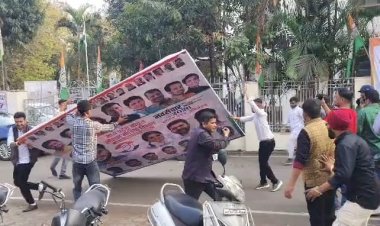 Bhopal इंदौर के बाद भोपाल में भी बवाल, भाजपा-कांग्रेस कार्यकर्ता आमने सामने