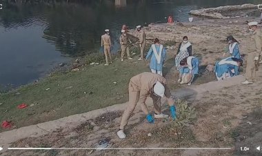 रीवा में सिंधी समाज का नदी स्वच्छता अभियान, उपमुख्यमंत्री राजेंद्र शुक्ल ने की सराह