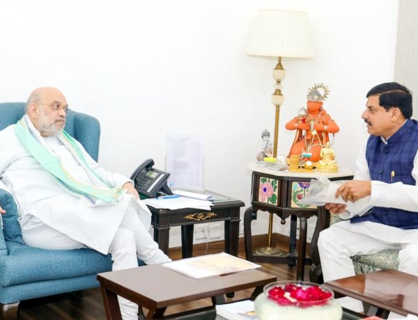 दिल्ली में केंद्रीय गृह मंत्री से मिले सीएम डॉ. मोहन यादव, बजट और संगठनात्मक मुद्दों पर हुई अहम चर्चा