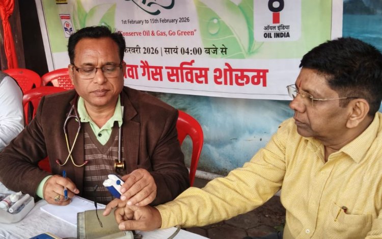 रीवा: ‘सक्षम’ के तहत स्वास्थ्य जांच शिविर आयोजित, सैकड़ों लोगों ने कराया फ्री हेल्थ चेकअप