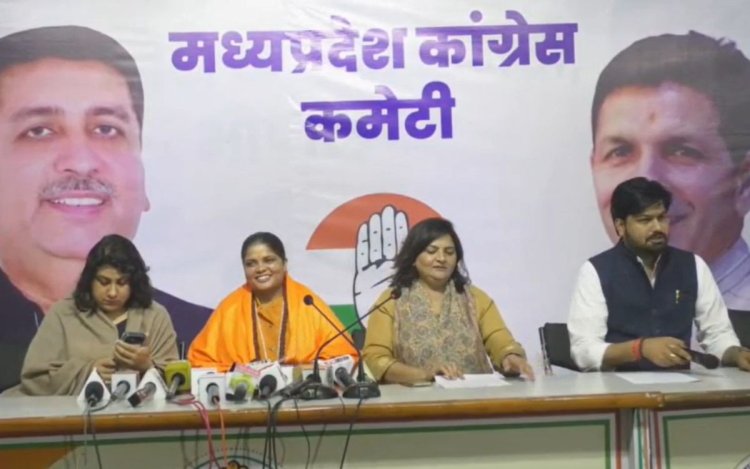 नर्मदा की बदहाली पर कांग्रेस का हमला, साध्वी ऋचा गोस्वामी ने सरकार पर लगाए गंभीर आरोप