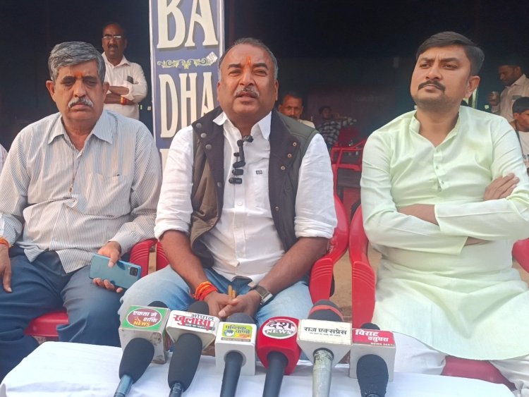 मऊगंज के पूर्व विधायक सुखेंद्र सिंह बन्ना ने भाजपा पर बोला हमला-  किसान कानून के खिलाफ विधानसभा घेराव की दी चेतावनी,