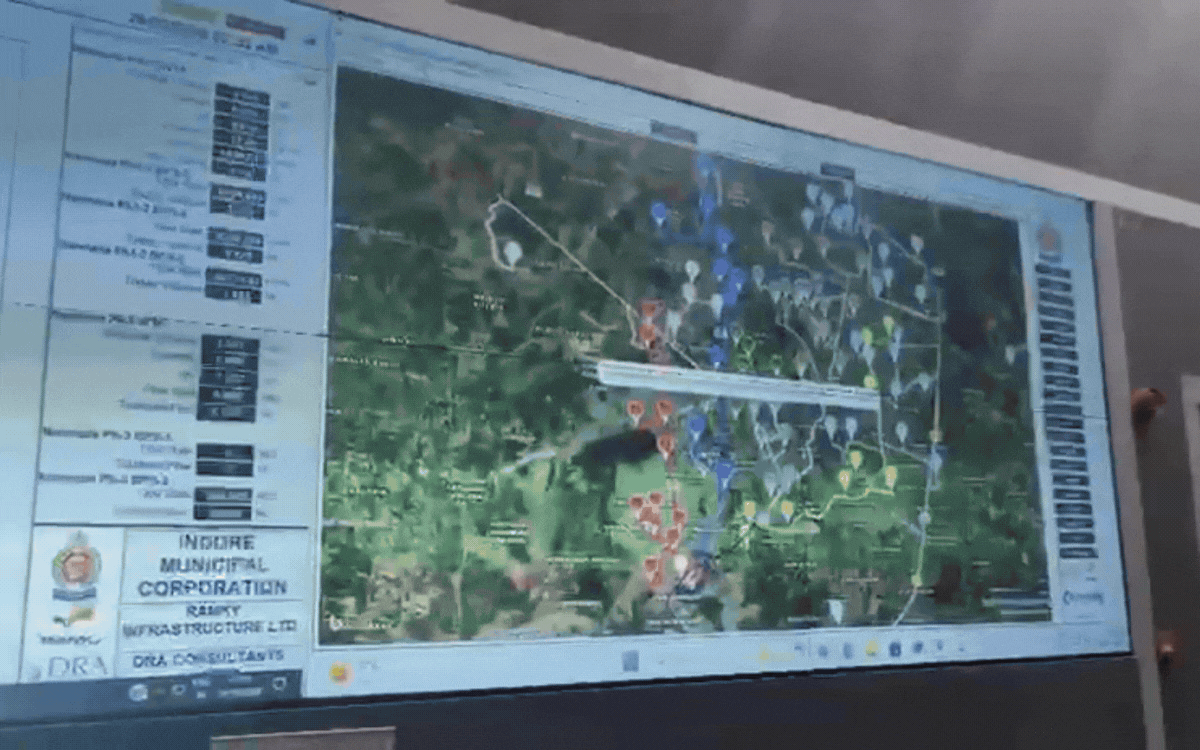 गर्मियों से पहले इंदौर को 20 MLD पानी की सौगात, महापौर पुष्यमित्र भार्गव ने SCADA सेंटर पहुंचकर की समीक्षा