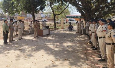 होली पर मऊगंज में सुरक्षा के कड़े इंतजाम, ड्रोन कैमरे से निगरानी