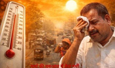 छत्तीसगढ़ में गर्मी का 'टेलर', राजनांदगांव 38°C के साथ सबसे गर्म, अगले 48 घंटों में और चढ़ेगा पारा
