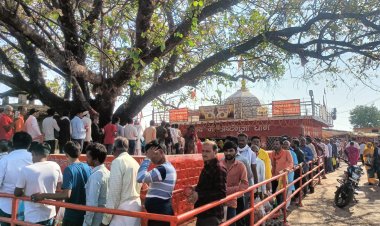 मऊगंज में घट स्थापना के साथ सजा माता रानी का दरबार,  चैत्र नवरात्रि प्रतिपदा पर अष्टभुजा धाम सहित देवी मंदिरों में आस्था की भीड़