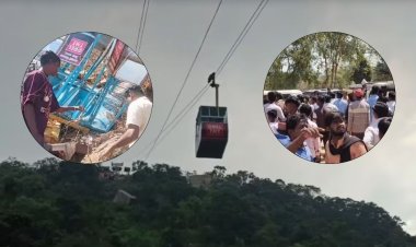 महासमुंद के खल्लारी माता मंदिर में रोपवे हादसा: केबल टूटने से ट्रॉली गिरी, युवती की मौत, 4 घायल