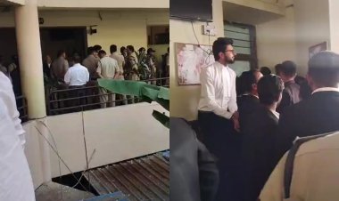 भोपाल जिला कोर्ट में पूर्व सांसद के बेटे पर हमला, जज के सामने हुई मारपीट