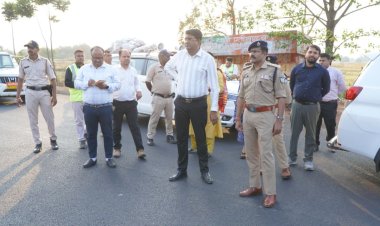 मऊगंज में सड़क सुरक्षा और अतिक्रमण हटाने को लेकर कलेक्टर सख्त