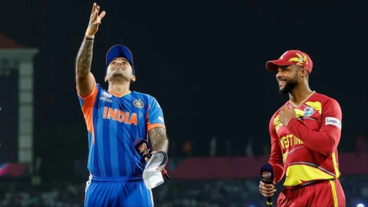 टी-20 वर्ल्डकप- वेस्टइंडीज के 4 विकेट गिरे, स्कोर 119 रन: पंड्या ने रदरफार्ड को कैच कराया, बुमराह ने चेज-हेटमायर को पवेलियन भेजा