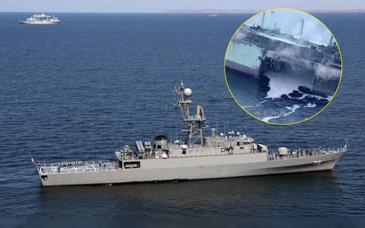 अमेरिका ने भारत से लौट रहे ईरानी युद्धपोत पर किया हमला, 87 नौसैनिक शहीद