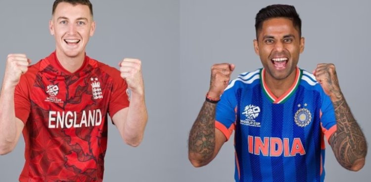 टी-20 वर्ल्डकप सेमीफाइनल- भारत ने इंग्लैंड को 254 का टारगेट दिया, इंग्लैंड 95/4