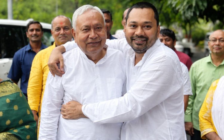 निशांत ने जॉइन की JDU बोले पापा के 20 साल के काम को आगे बढ़ाऊंगा