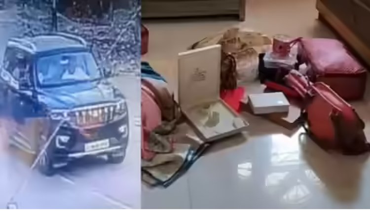 फिल्म 'स्पेशल-26' की तर्ज पर कारोबारी से  82 लाख की लूट