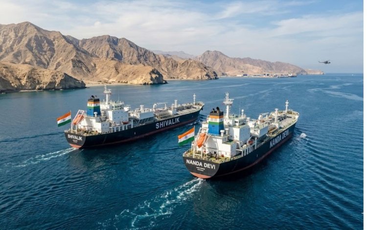 ईरान की अनुमति के बाद होर्मुज स्ट्रेट पार कर भारत की ओर बढ़े LPG से लदे 2 भारतीय जहाज