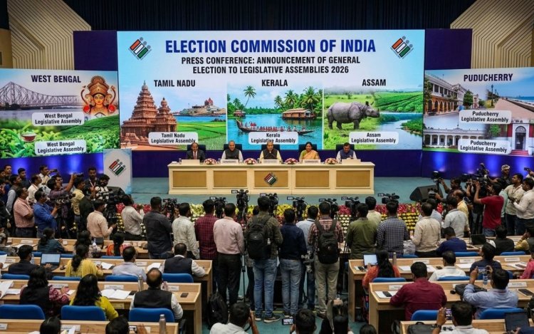 बंगाल, तमिलनाडु, केरल, असम और पुडुचेरी में चुनाव का ऐलान आज | 4 बजे EC की प्रेस कॉन्फ्रेंस