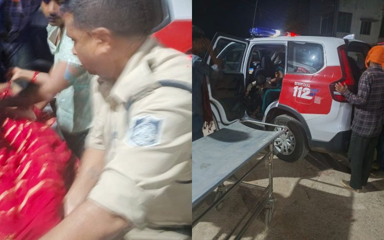 मऊगंज: बोलेरो पलटने से हादसा, 112 टीम की तत्परता से घायलों की जान बची