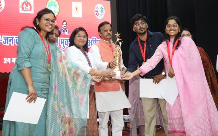 गांधी मेडिकल कॉलेज भोपाल से 100 दिवसीय 'टीबी मुक्त भारत' अभियान की शुरुआत, डिप्टी CM राजेंद्र शुक्ल ने किया शुभारंभ