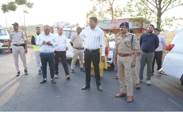 मऊगंज में सड़क सुरक्षा और अतिक्रमण हटाने को लेकर कलेक्टर सख्त