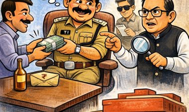 TI-सिपाही पर रिश्वत का आरोप लोकायुक्त-कमिश्नर ने बैठाई जांच