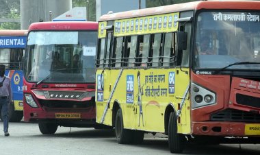 भोपाल में पब्लिक ट्रांसपोर्ट बदहाल: 350 से घटकर 60 बसें, इलेक्ट्रिक बसों का इंतजार बरकरार