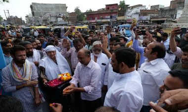 महापौर की पहल से राहगीरों को राहत, हॉस्पिटल चौराहे पर शुरू हुआ RO वॉटर ATM