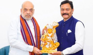 गृह मंत्री अमित शाह से मिले BJP MLA संजय पाठक, दोनों नेताओं की मुलाकात के निकाले जा रहे सियासी मायने