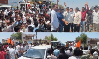 उज्जैन में किसानों का विरोध प्रदर्शन: हाईवे जाम, यात्रियों को भारी परेशानी