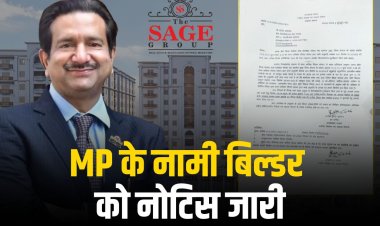MP के नामी बिल्डर सेज ग्रुप को नोटिस जारी बिल्डर की आलीशान कॉलोनी में दीवारों पर दरारें, धंस रही जमीन