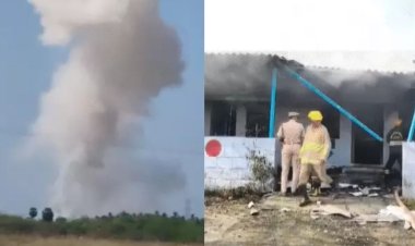 तमिलनाडु पटाखा फैक्ट्री धमाके में 16 की मौत: कई लोग मलबे में दबे, आसपास की बिल्डिंग में आई दरारें