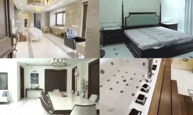 BJP ने जारी की केजरीवाल के नए आवास की तस्वीरें, बताया ‘शीश महल- 2’; AAP का दावा- फर्जी हैं फोटो