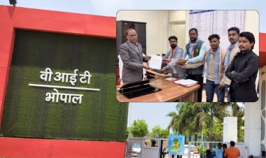 VIT भोपाल में दूषित खाना-पानी से 300 छात्र बीमार, NSUI ने कार्रवाई न होने पर घेराव की चेतावनी दी