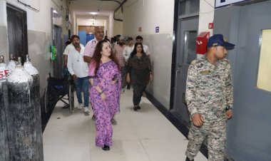 मैहर जिला अस्पताल में गर्भवती महिला के 5वें प्रसव पर कलेक्टर बिदिशा मुखर्जी ने जताई नाराजगी