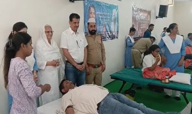 निरंकारी समाज ने किया 133 यूनिट रक्तदान, 21वें शिविर में दिखी सेवा भावना