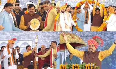 राजा हिरदेशाह लोधी की शौर्य यात्रा: CM बोले– उनका जीवन संघर्ष और बलिदान का प्रतीक, उमा भारती ने कहा- कोई माई का लाल आरक्षण नहीं छीन सकता