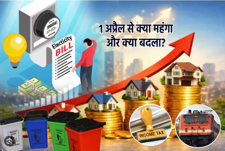 1 अप्रैल से बिजली और प्रॉपर्टी हुई महंगी