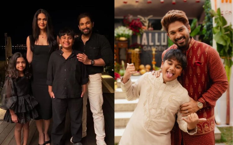 अल्लू अर्जुन के बेटे का जन्मदिन, शेयर की तस्वीर